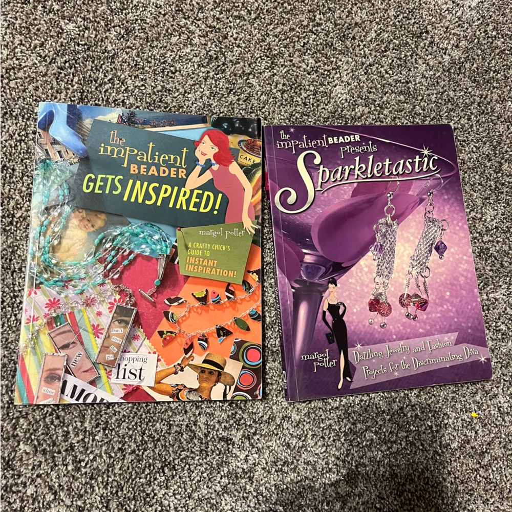 Two beading books